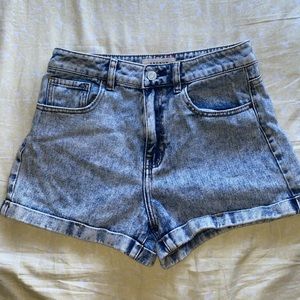 Pacsun Mom denim Short medium wash